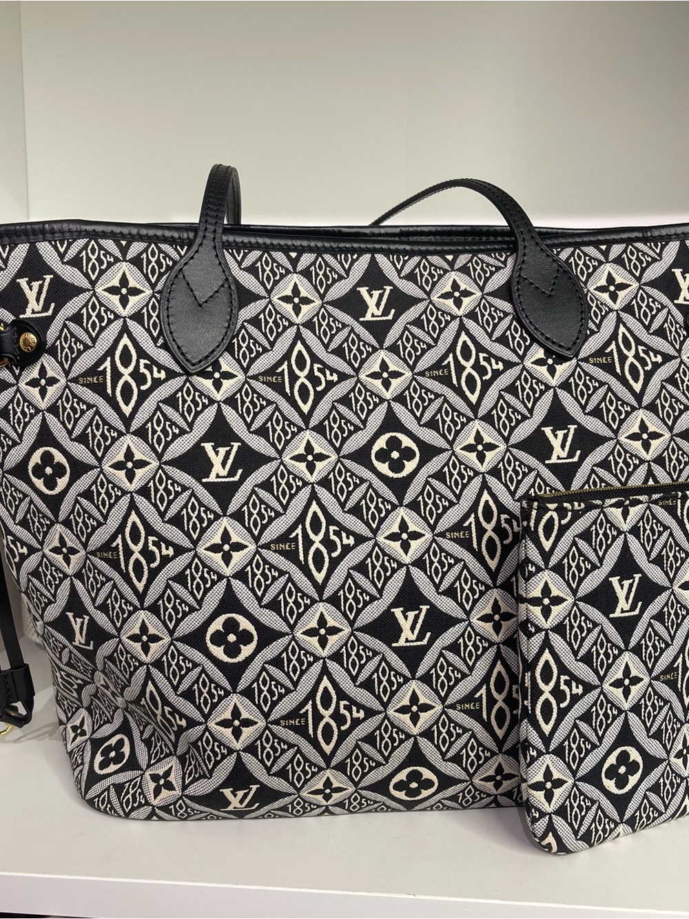 Louis Vuitton 1854 Neverfull MM w/ Pouch
